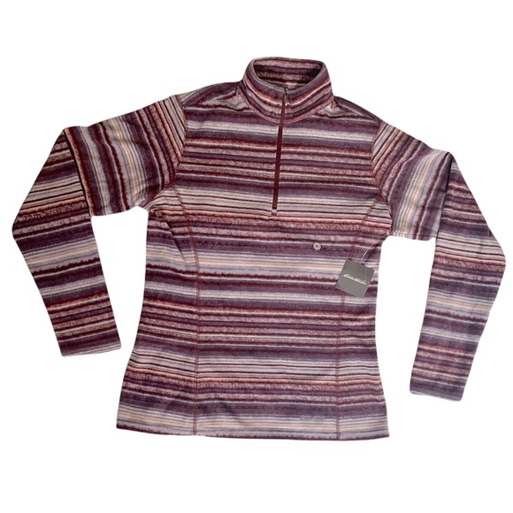 Eddie Bauer Quarter-Zip Fast Fleece Pullover - Picture 9 of 16